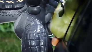 Outdoor car shacking up